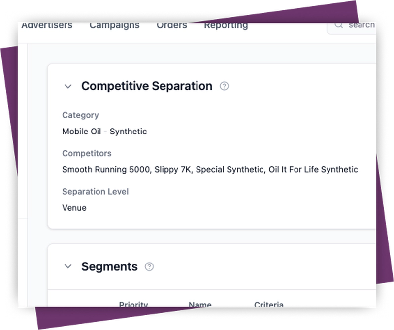 Competitive Separation